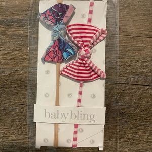 ❌Sold on CP❌ Baby Bling Bows Skinny 2 Pack